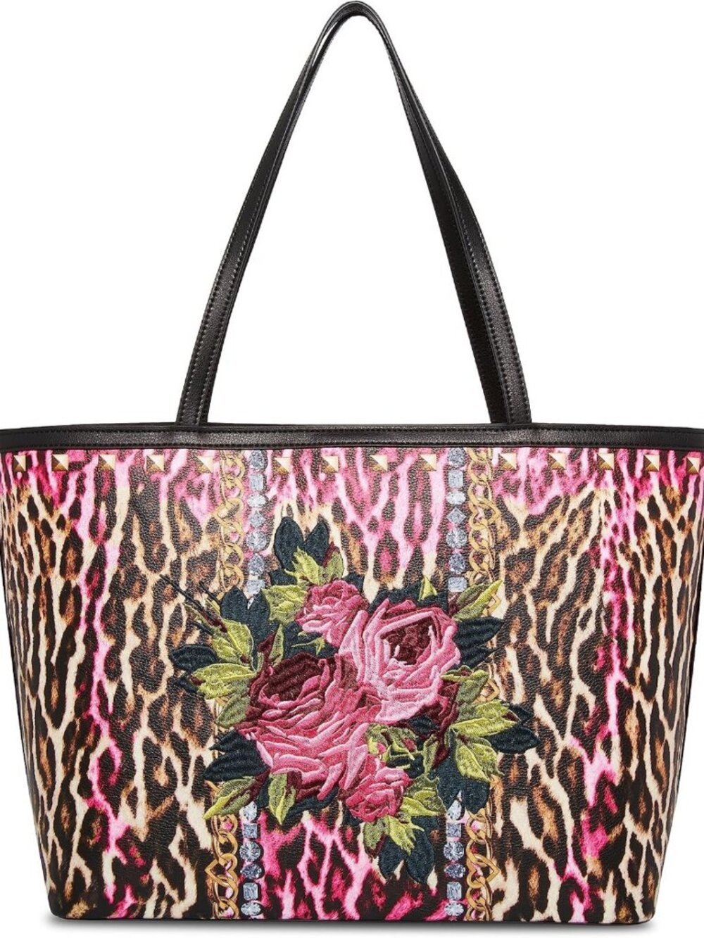 Embroidered Patch Tote Bag | Stylish & Trendy Handbag for Everyday Use